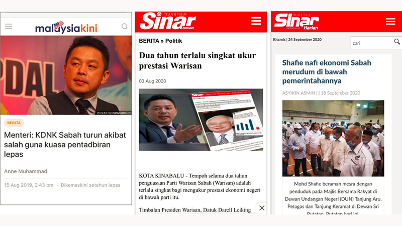 #PRNSabah: Antara alasan dan penafian ekonomi Sabah Merudum bawah Warisan