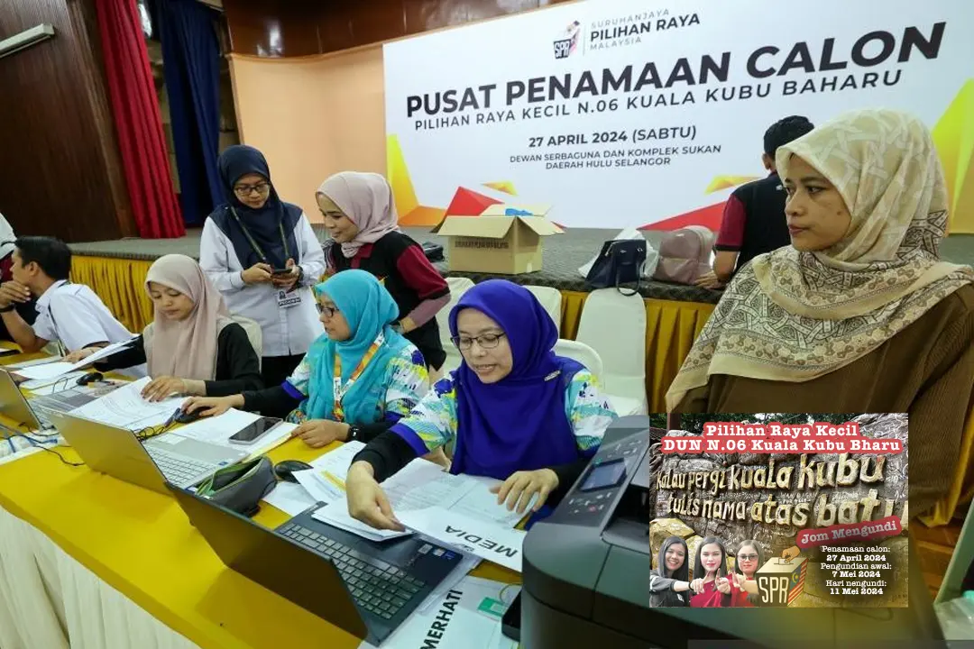 PRK DUN Kuala Kubu Bharu bermula esok
