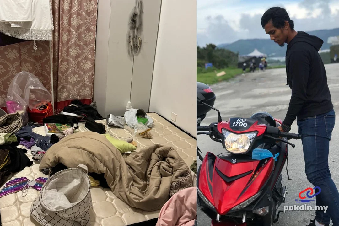 Kediaman Ahmad Khuzaimi Piee dipecah masuk, motosikal hilang