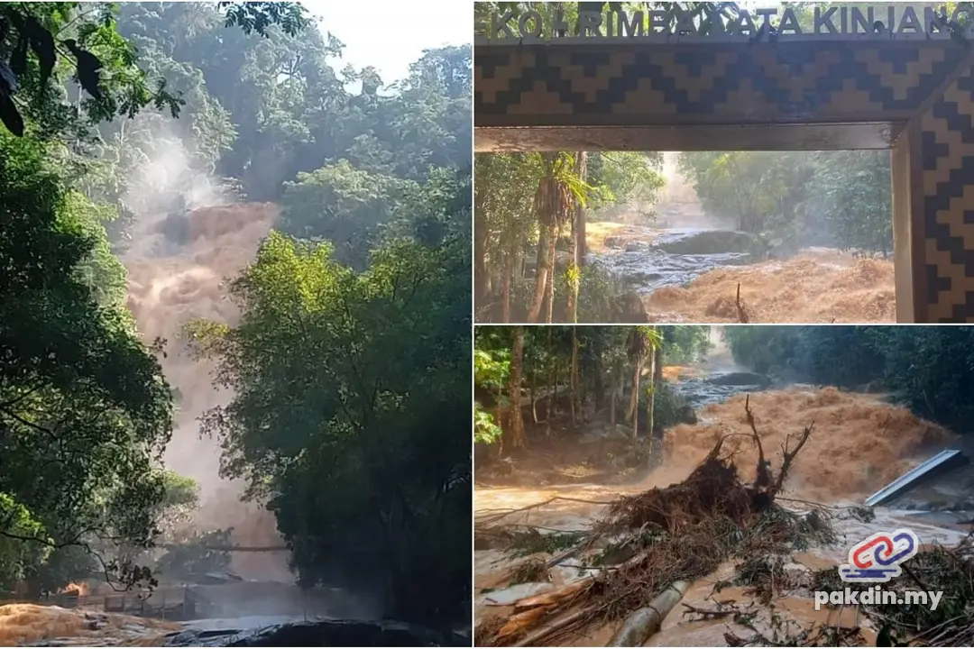 [VIDEO] Kejadian kepala air di Lata Iskandar disebabkan hujan lebat