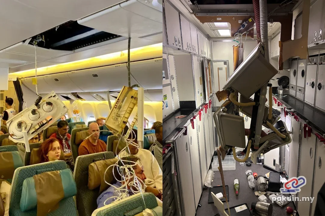 [VIDEO] Singapore Airlines SQ321 mengalami turbulansi udara kuat – 1 maut, 30 cedera